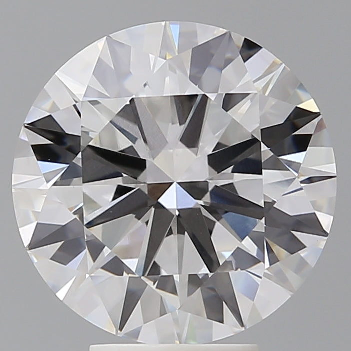 5.52 Carat Round Shaped, Ideal Cut, E Color, VVS2 Clarity, IGI Certified Lab Grown Diamond