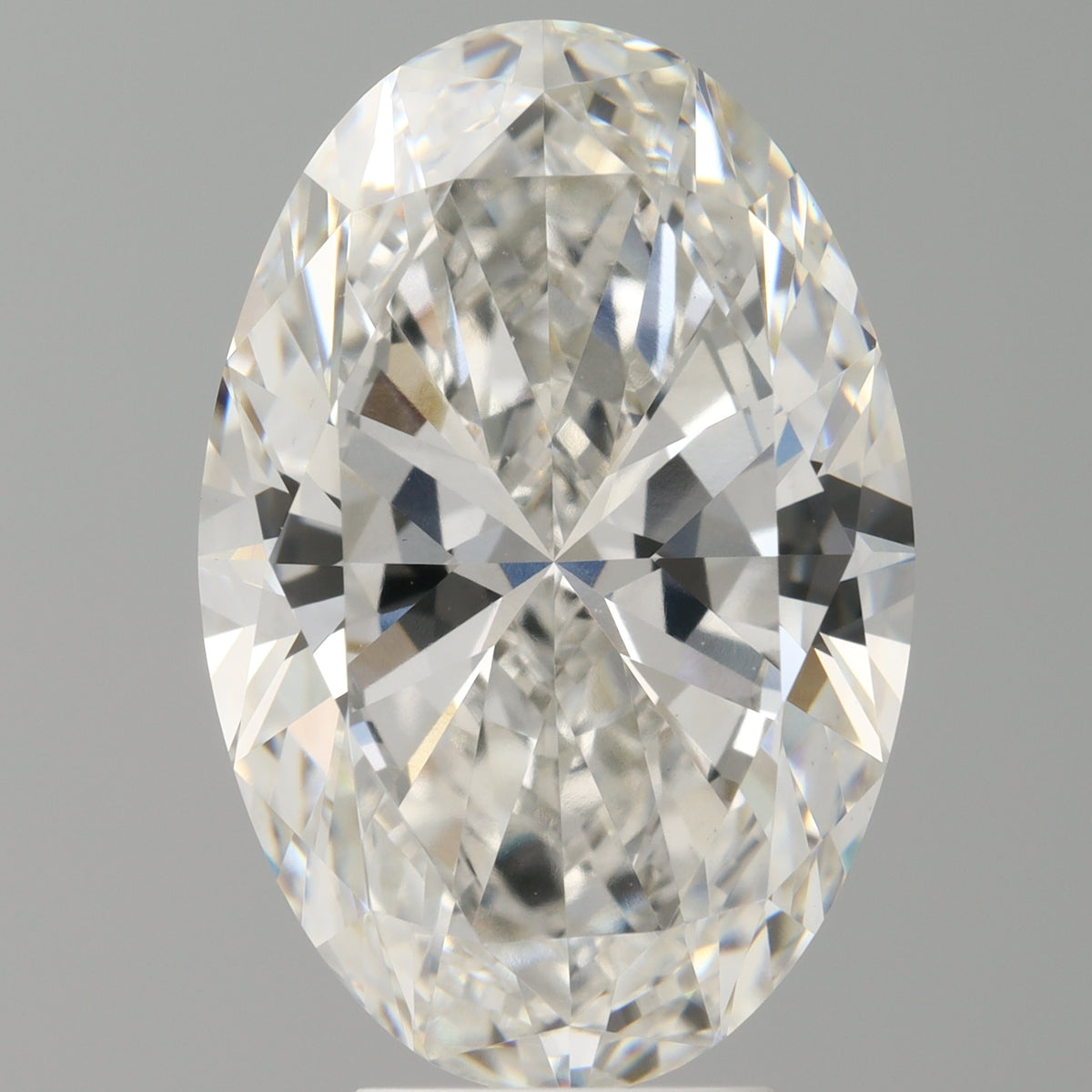 6.04 Carat Oval Shaped, Ideal Cut, F Color, VVS2 Clarity, IGI Certified Lab Grown Diamond