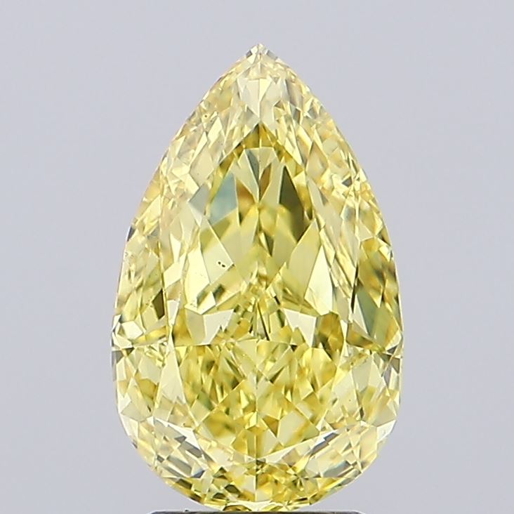 3.06 Carat Pear Shaped, Ideal Cut, VS1 Clarity, IGI Certified Lab Grown Diamond