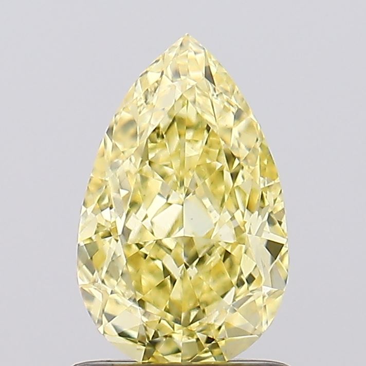 1.21 Carat Pear Shaped, Excellent Cut, VVS2 Clarity, IGI Certified Lab Grown Diamond