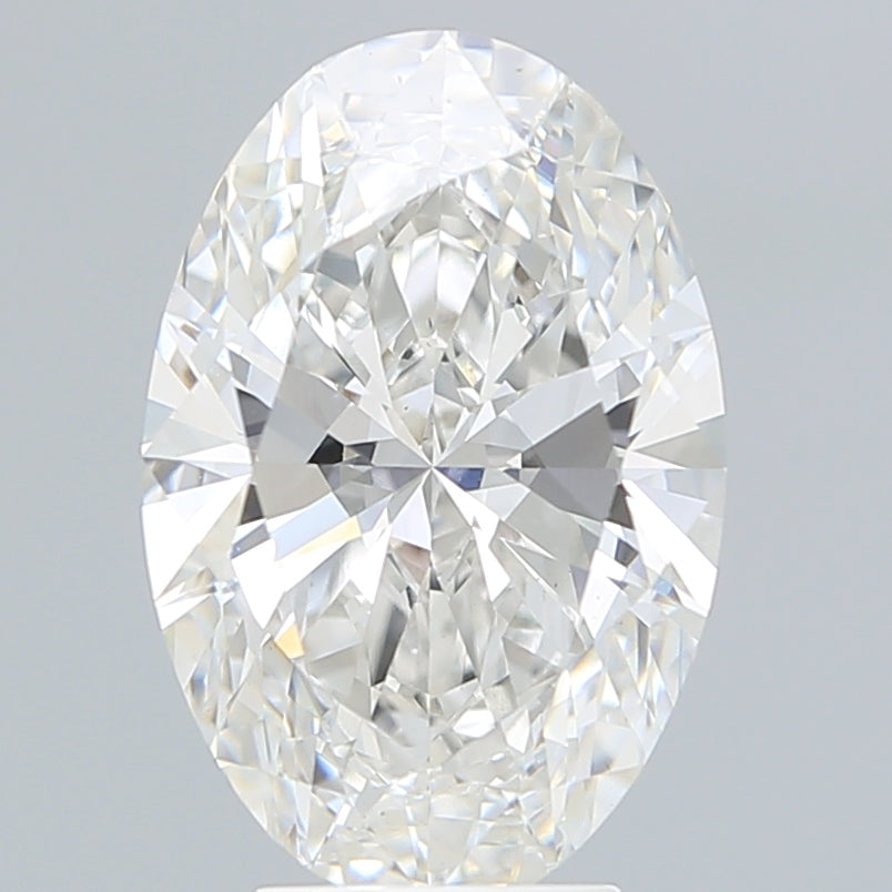 4.57 Carat Oval Shaped, Ideal Cut, G Color, VS1 Clarity, IGI Certified Lab Grown Diamond