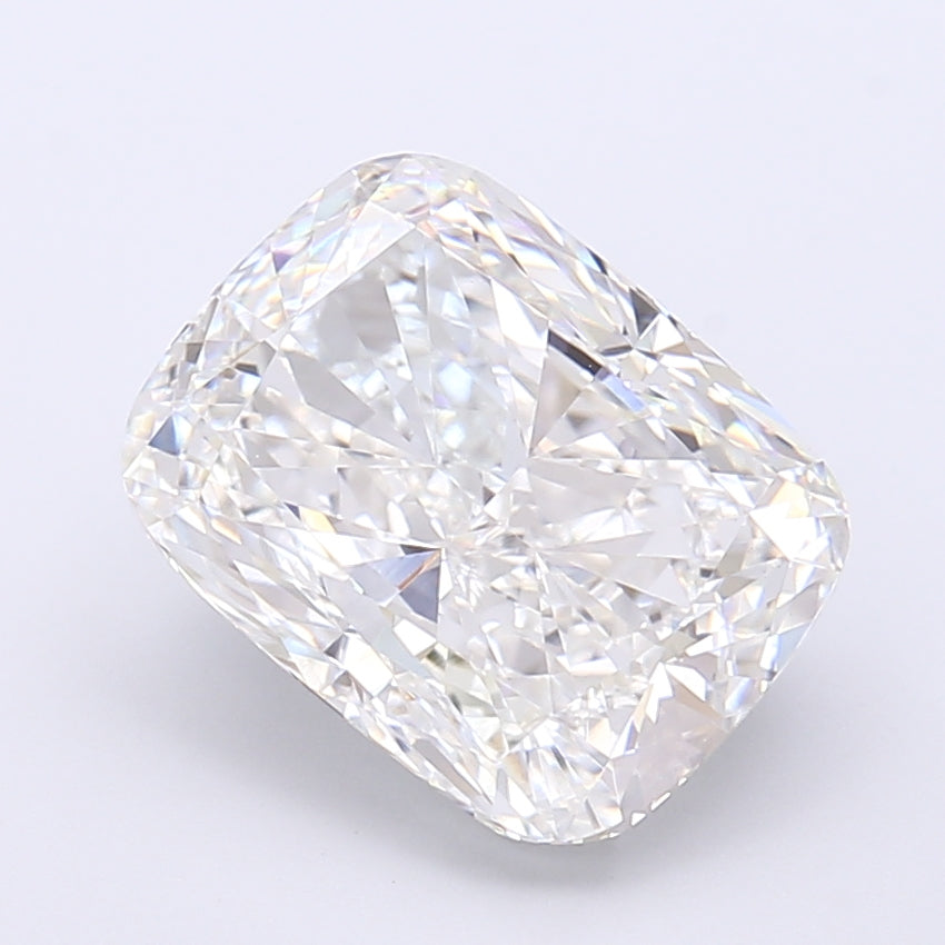 4.82 Carat Cushion Shaped, Very Good Cut, F Color, VVS2 Clarity, IGI Certified Lab Grown Diamond
