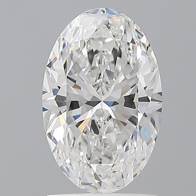 1.60 Carat Oval Shaped, Ideal Cut, D Color, VVS2 Clarity, IGI Certified Lab Grown Diamond
