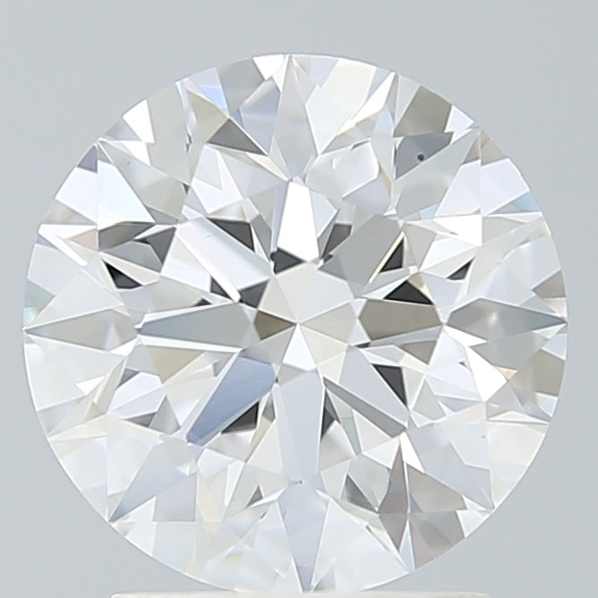 2.35 Carat Round Shaped, Ideal Cut, E Color, VS2 Clarity, IGI Certified Lab Grown Diamond