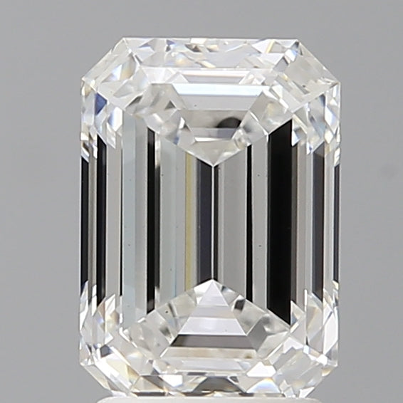 2.51 Carat Emerald Shaped, Ideal Cut, E Color, VS1 Clarity, IGI Certified Lab Grown Diamond