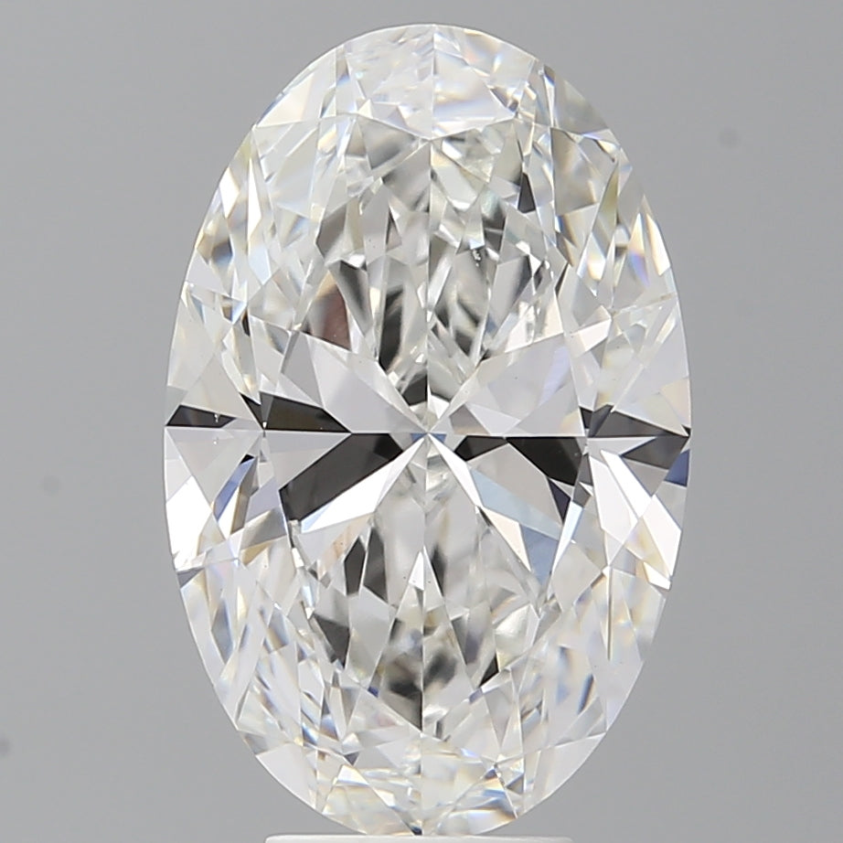6.04 Carat Oval Shaped, Ideal Cut, E Color, VVS2 Clarity, IGI Certified Lab Grown Diamond
