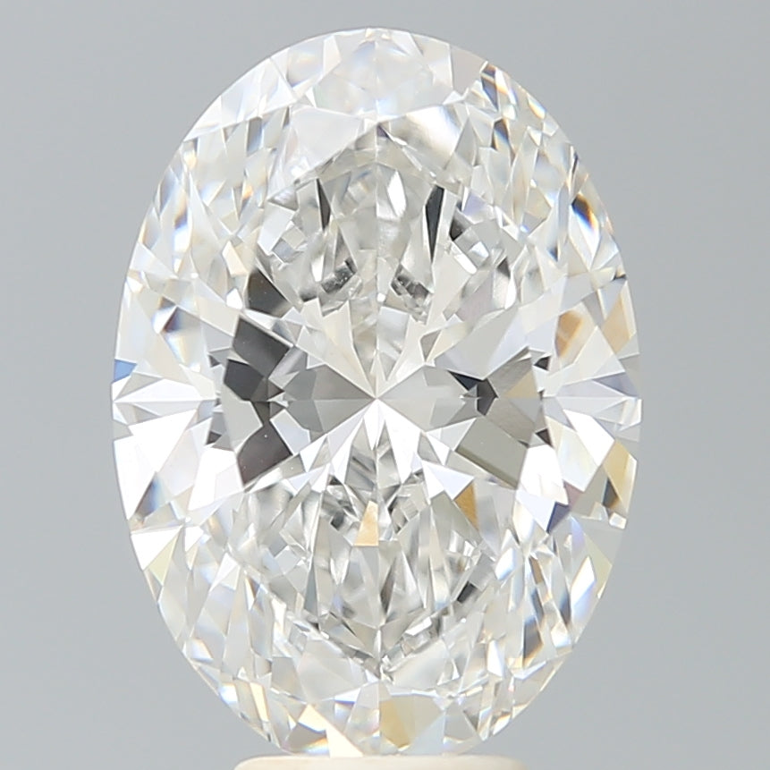 6.49 Carat Oval Shaped, Ideal Cut, F Color, VVS2 Clarity, IGI Certified Lab Grown Diamond