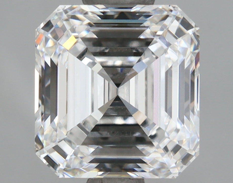 2.16 Carat Asscher Shaped, Ideal Cut, D Color, VVS1 Clarity, IGI Certified Lab Grown Diamond