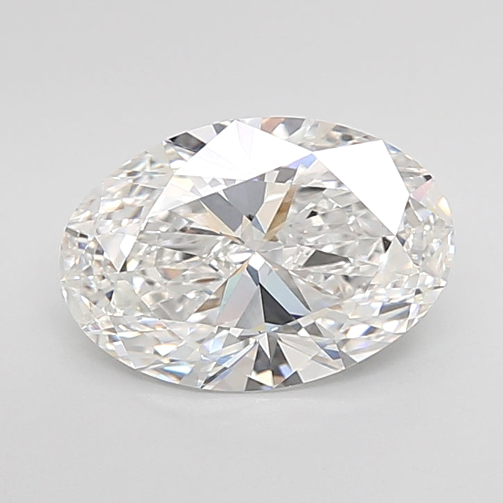 3.05 Carat Oval Shaped, Ideal Cut, E Color, VS1 Clarity, IGI Certified Lab Grown Diamond