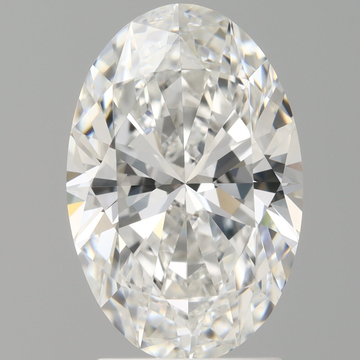 2.60 Carat Oval Shaped, Ideal Cut, E Color, VVS2 Clarity, IGI Certified Lab Grown Diamond
