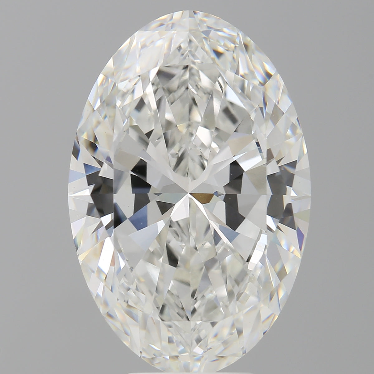 8.01 Carat Oval Shaped, Ideal Cut, F Color, VVS2 Clarity, IGI Certified Lab Grown Diamond