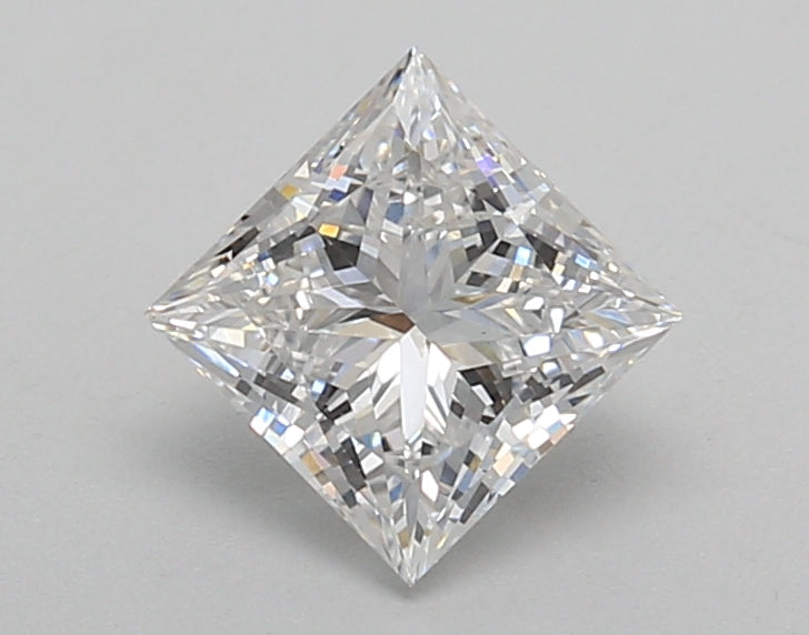 1.02 Carat Princess Shaped, Very Good Cut, E Color, VVS2 Clarity, IGI Certified Lab Grown Diamond
