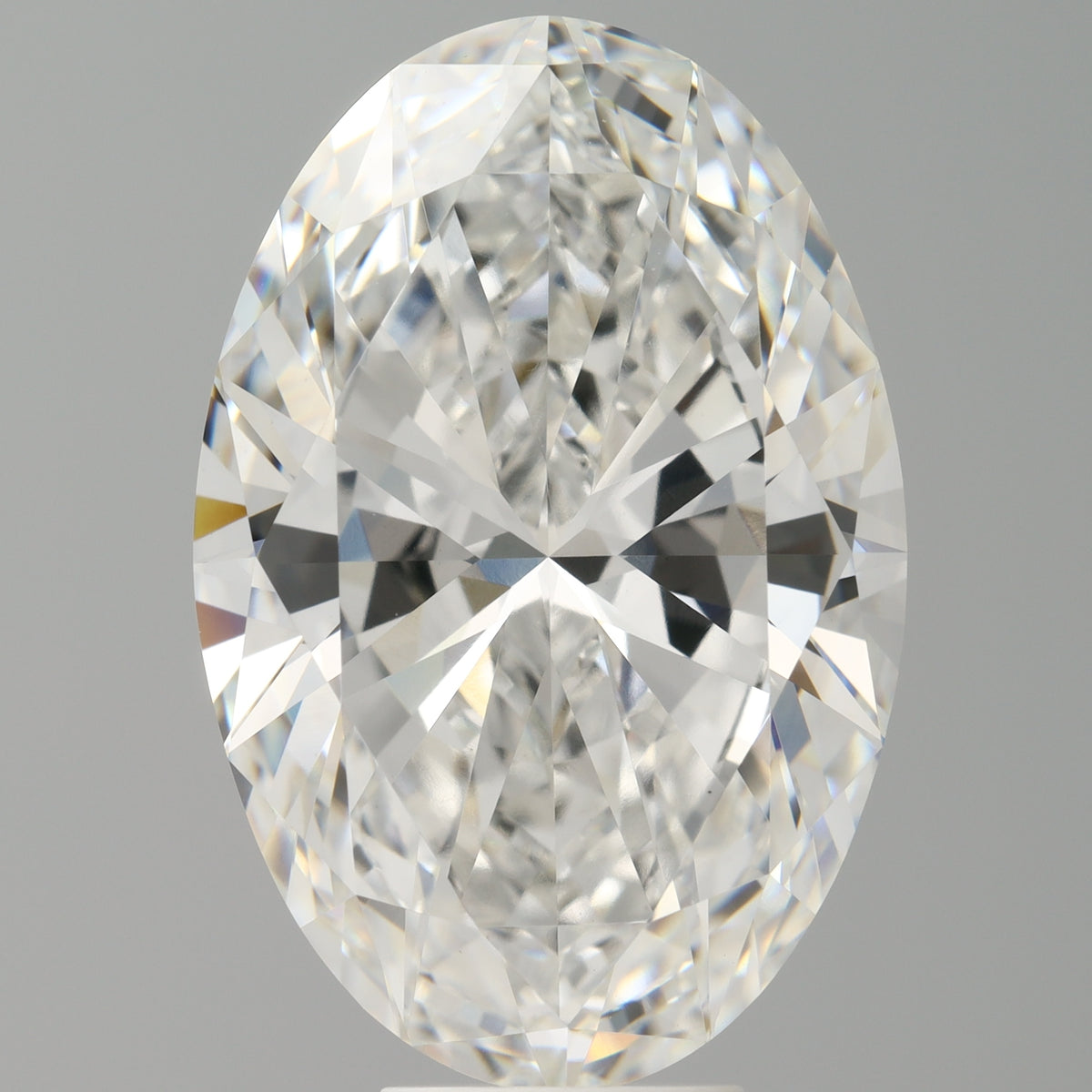 9.07 Carat Oval Shaped, Ideal Cut, F Color, VVS2 Clarity, IGI Certified Lab Grown Diamond