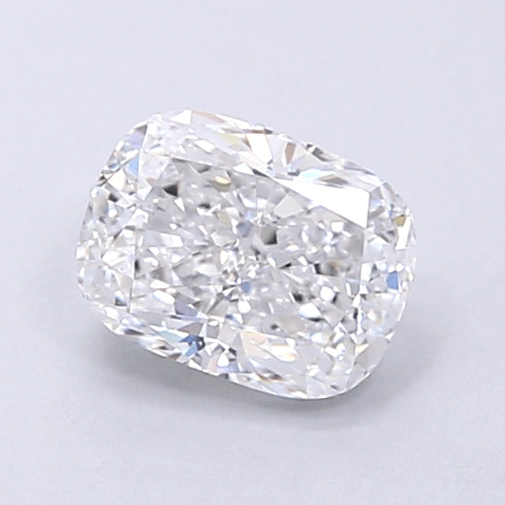 0.90 Carat Cushion Shaped, Very Good Cut, D Color, VVS2 Clarity, IGI Certified Lab Grown Diamond