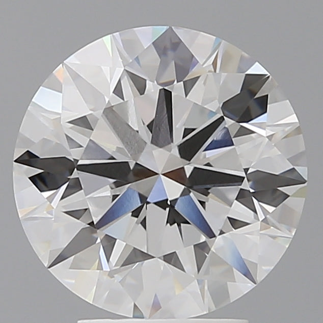4.10 Carat Round Shaped, Ideal Cut, E Color, VVS2 Clarity, IGI Certified Lab Grown Diamond
