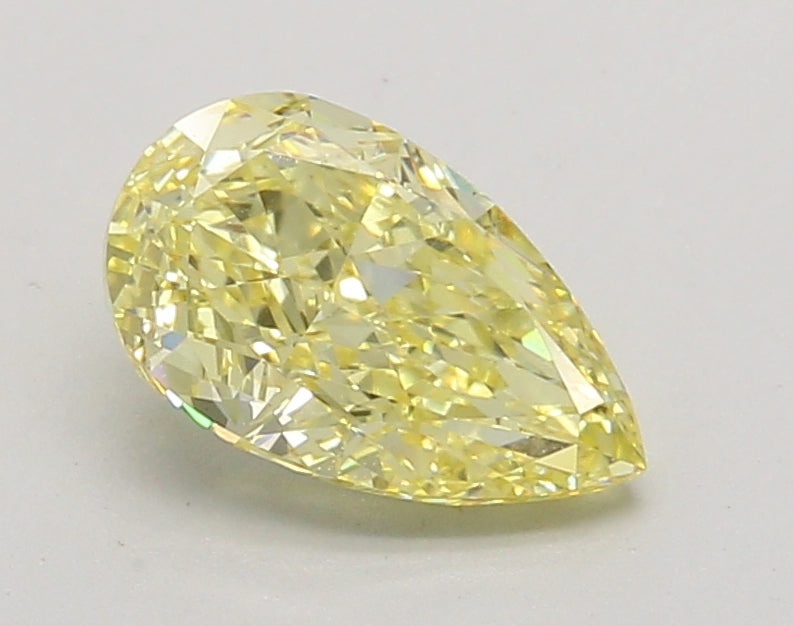 1.36 Carat Pear Shaped, Excellent Cut, VVS2 Clarity, IGI Certified Lab Grown Diamond