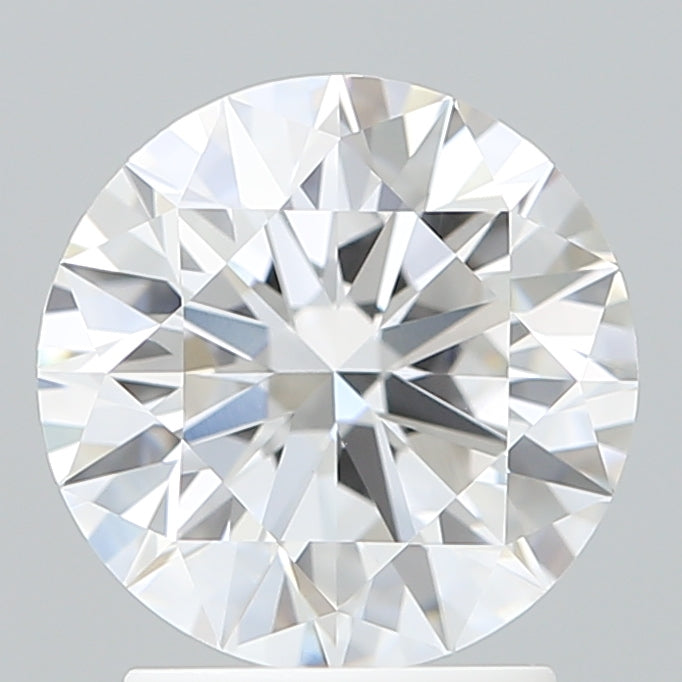 2.19 Carat Round Shaped, Ideal Cut, E Color, VVS2 Clarity, IGI Certified Lab Grown Diamond