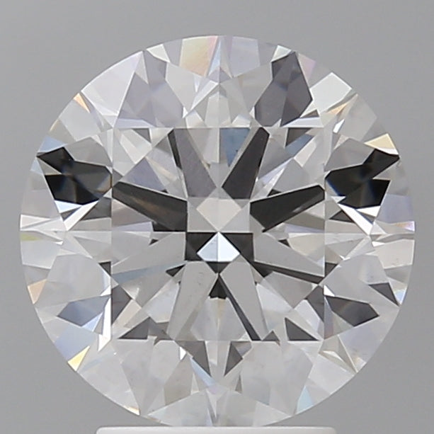3.58 Carat Round Shaped, Ideal Cut, E Color, VS2 Clarity, IGI Certified Lab Grown Diamond