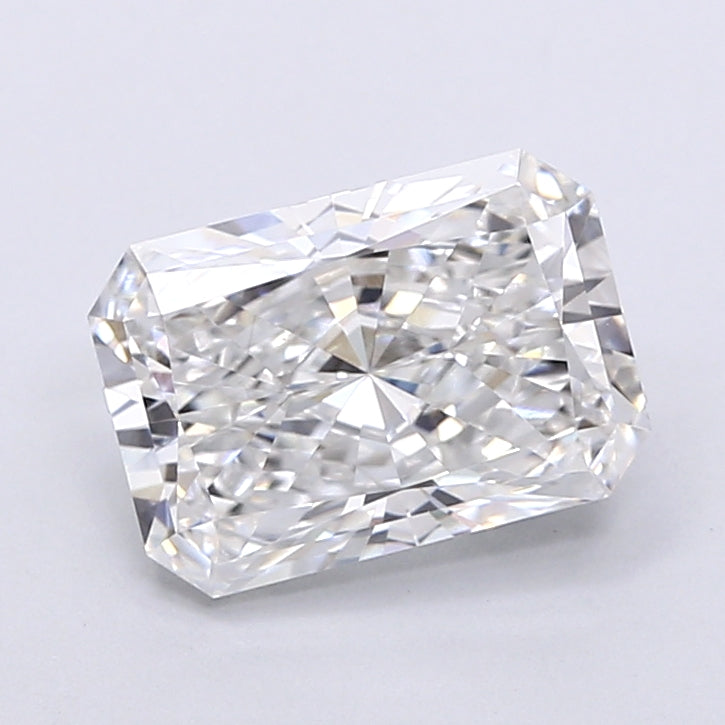 1.93 Carat Radiant Shaped, Very Good Cut, E Color, VVS2 Clarity, IGI Certified Lab Grown Diamond