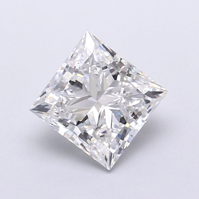 1.78 Carat Princess Shaped, Very Good Cut, D Color, VVS2 Clarity, IGI Certified Lab Grown Diamond
