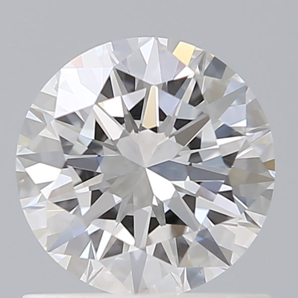 0.90 Carat Round Shaped, Excellent Cut, D Color, VS1 Clarity, IGI Certified Lab Grown Diamond