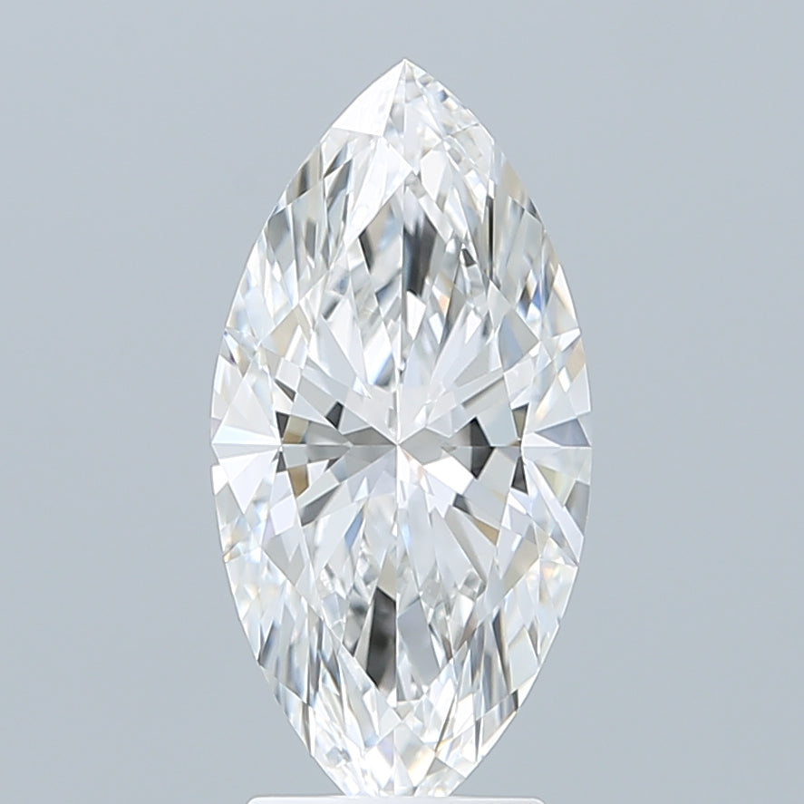 3.01 Carat Marquise Shaped, Ideal Cut, E Color, VVS1 Clarity, IGI Certified Lab Grown Diamond