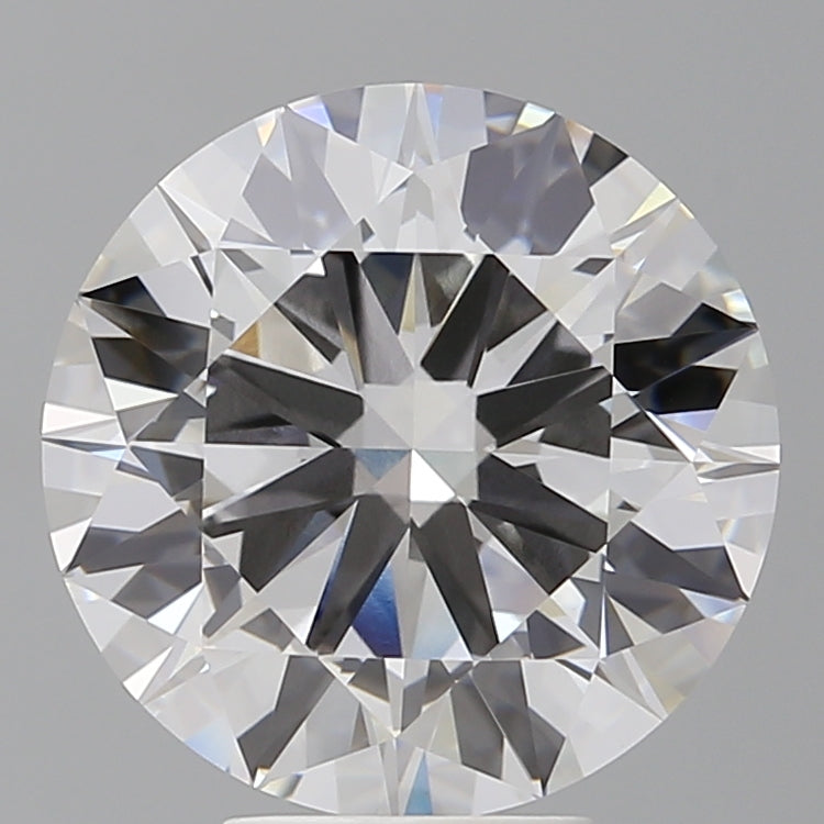6.03 Carat Round Shaped, Ideal Cut, E Color, VVS2 Clarity, IGI Certified Lab Grown Diamond
