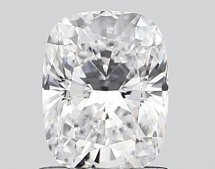 1.50 Carat Cushion Shaped, Ideal Cut, D Color, VVS2 Clarity, IGI Certified Lab Grown Diamond