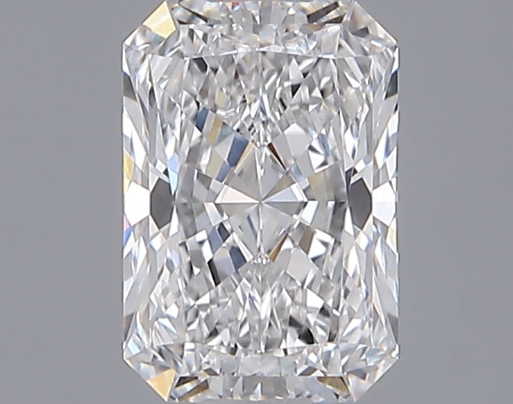 1.53 Carat Radiant Shaped, Ideal Cut, D Color, VVS1 Clarity, IGI Certified Lab Grown Diamond