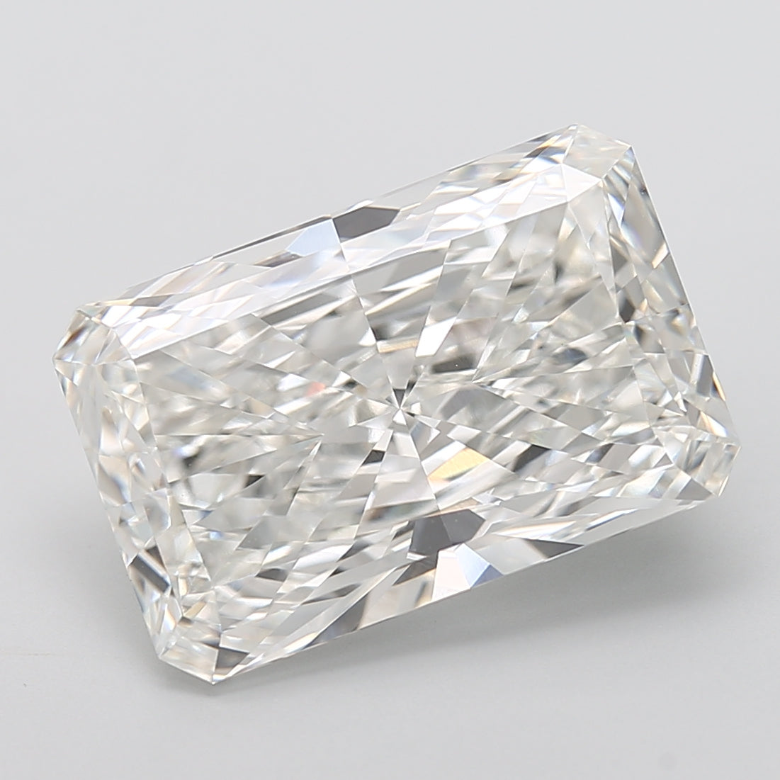14.41 Carat Radiant Shaped, Very Good Cut, F Color, VVS2 Clarity, IGI Certified Lab Grown Diamond