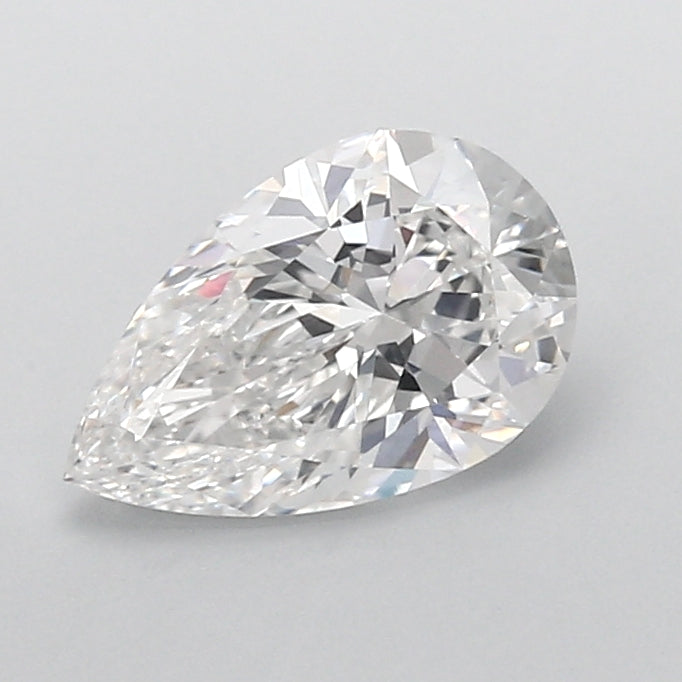 2.18 Carat Pear Shaped, Very Good Cut, F Color, VVS2 Clarity, IGI Certified Lab Grown Diamond