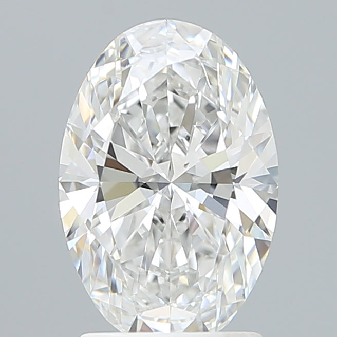 2.05 Carat Oval Shaped, Ideal Cut, D Color, VVS1 Clarity, IGI Certified Lab Grown Diamond
