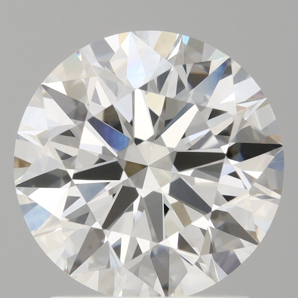 1.94 Carat Round Shaped, Ideal Cut, D Color, VVS2 Clarity, IGI Certified Lab Grown Diamond