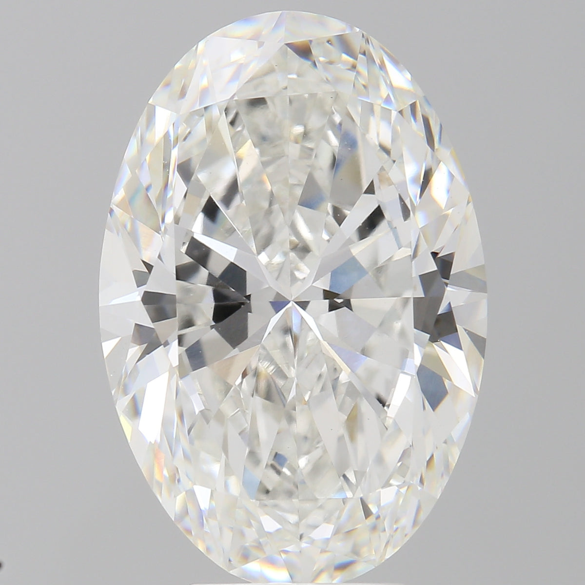 7.01 Carat Oval Shaped, Ideal Cut, F Color, VVS2 Clarity, IGI Certified Lab Grown Diamond