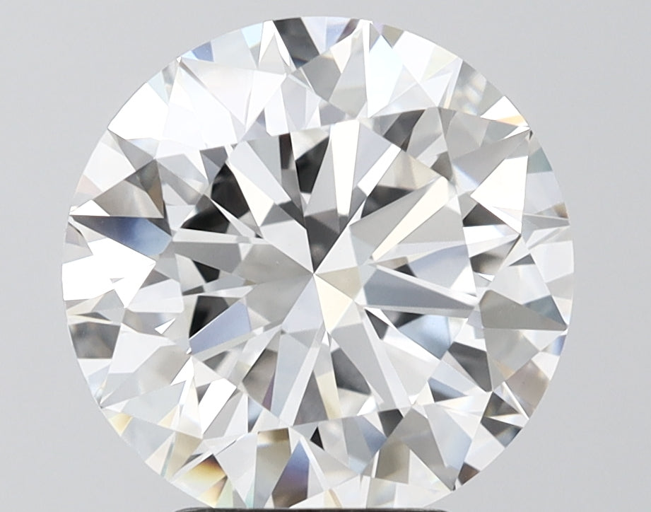 4.59 Carat Round Shaped, Excellent Cut, F Color, VS1 Clarity, IGI Certified Lab Grown Diamond
