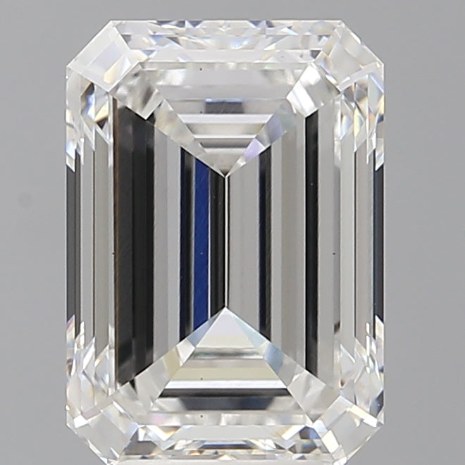 4.53 Carat Emerald Shaped, Excellent Cut, E Color, VS1 Clarity, IGI Certified Lab Grown Diamond