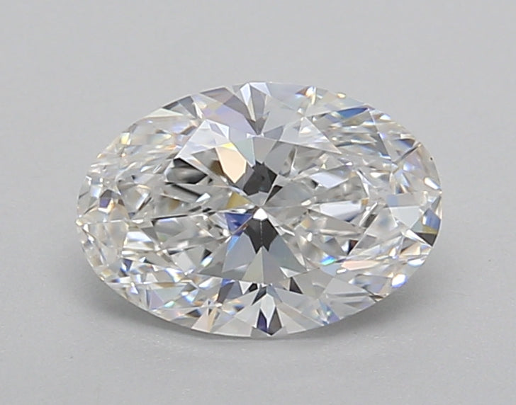 1.02 Carat Oval Shaped, Very Good Cut, D Color, VVS2 Clarity, IGI Certified Lab Grown Diamond