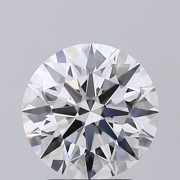 2.42 Carat Round Shaped, Ideal Cut, F Color, VVS2 Clarity, IGI Certified Lab Grown Diamond