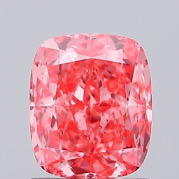 1.28 Carat Cushion Shaped, Ideal Cut, VVS2 Clarity, IGI Certified Lab Grown Diamond