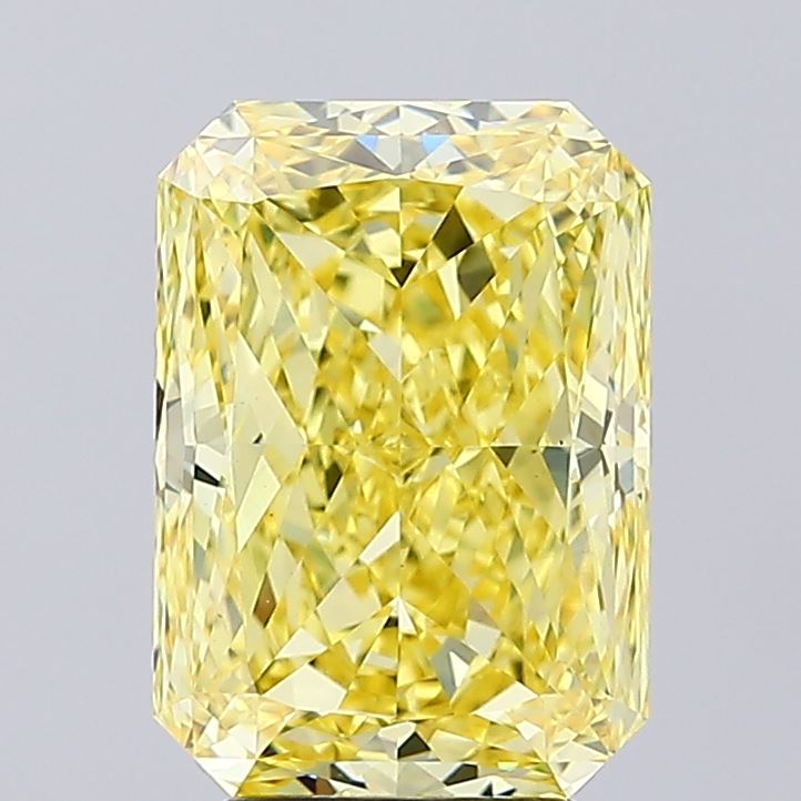 4.69 Carat Radiant Shaped, Excellent Cut, VS1 Clarity, IGI Certified Lab Grown Diamond