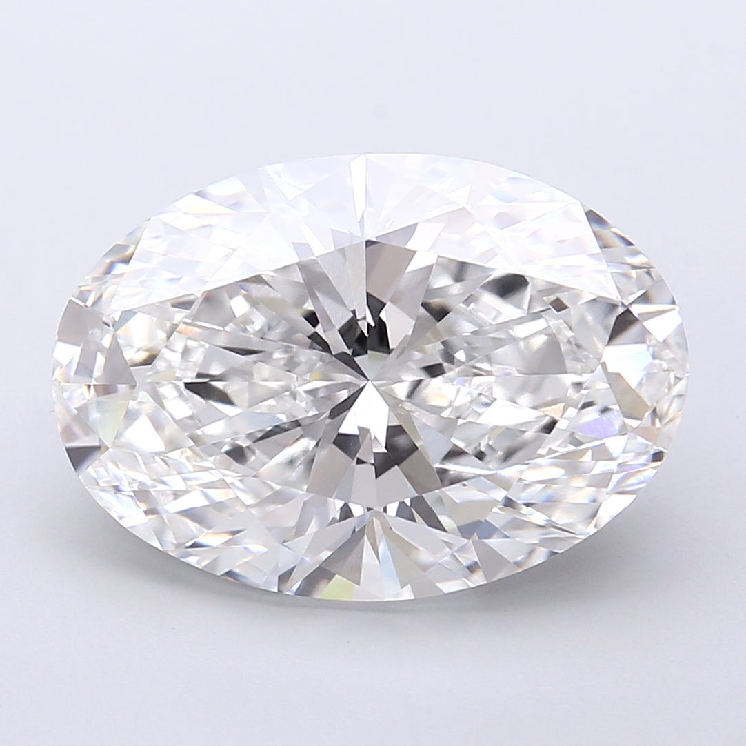 8.36 Carat Oval Shaped, Very Good Cut, E Color, VVS2 Clarity, IGI Certified Lab Grown Diamond
