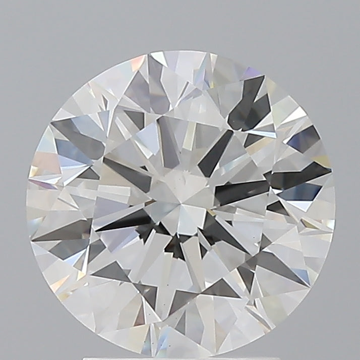 3.04 Carat Round Shaped, Ideal Cut, F Color, VS1 Clarity, IGI Certified Lab Grown Diamond