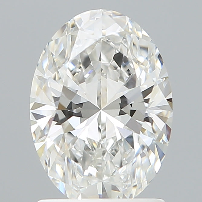 1.58 Carat Oval Shaped, Ideal Cut, E Color, VVS2 Clarity, IGI Certified Lab Grown Diamond