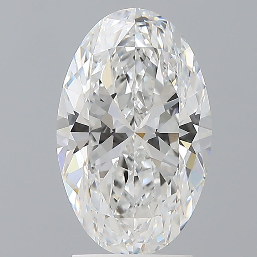 3.02 Carat Oval Shaped, Ideal Cut, E Color, VVS2 Clarity, IGI Certified Lab Grown Diamond