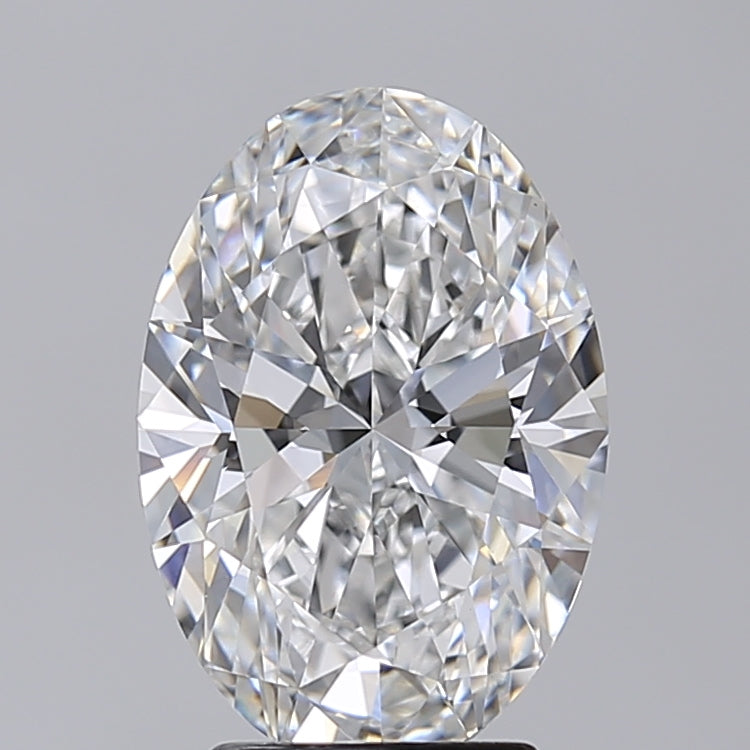 3.26 Carat Oval Shaped, Excellent Cut, E Color, VVS2 Clarity, IGI Certified Lab Grown Diamond