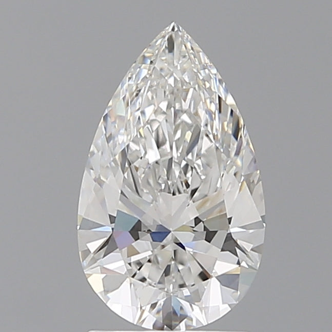 1.60 Carat Pear Shaped, Ideal Cut, E Color, VVS1 Clarity, IGI Certified Lab Grown Diamond