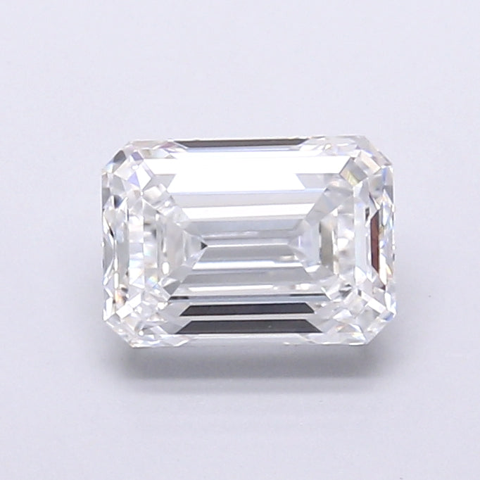 1.83 Carat Emerald Shaped, Very Good Cut, D Color, VVS2 Clarity, IGI Certified Lab Grown Diamond