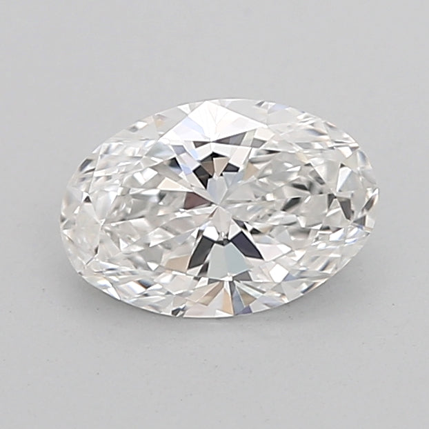 1.00 Carat Oval Shaped, Excellent Cut, E Color, VVS2 Clarity, IGI Certified Lab Grown Diamond