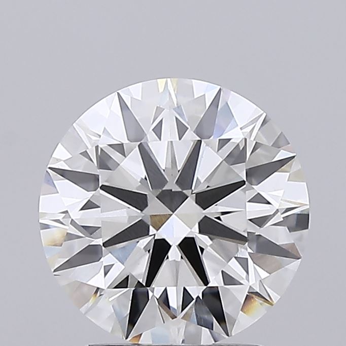 2.13 Carat Round Shaped, Ideal Cut, G Color, VS1 Clarity, IGI Certified Lab Grown Diamond