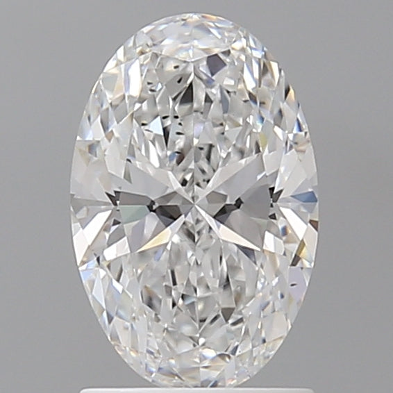 1.54 Carat Oval Shaped, Ideal Cut, D Color, VS2 Clarity, IGI Certified Lab Grown Diamond